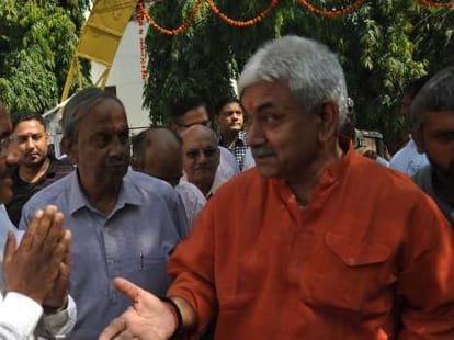 railway state minister speaks in a seminar.
