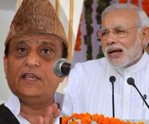 BJP slams azam for his comment on modi.