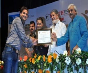 uttarakhand youth icon national media award.