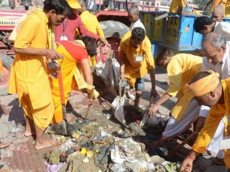 amar ujala clean ganga campaign haridwar.