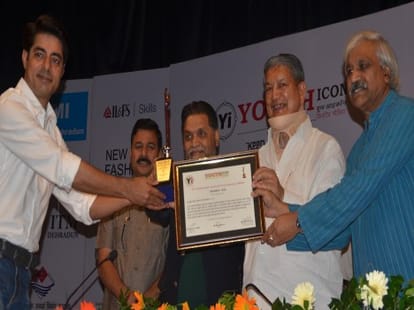 uttarakhand youth icon national media award.