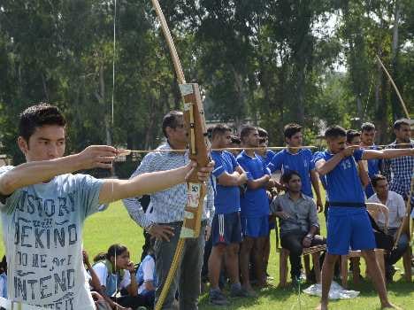 archery competition in jammu university