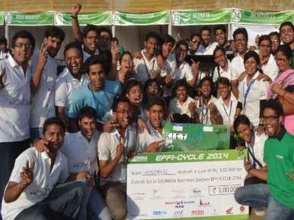 UIET: Bicycles Race in PU campus
