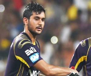 manish pandey in indian cricket team.