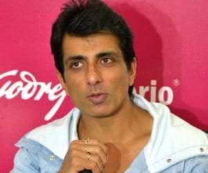 Sonu Sood for Happy New Year Promotion in Chandigarh