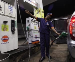 fall in the prices of diesel and petrol