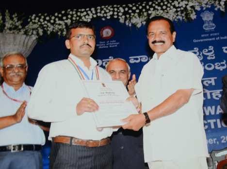 railway ki-man honured in banglore