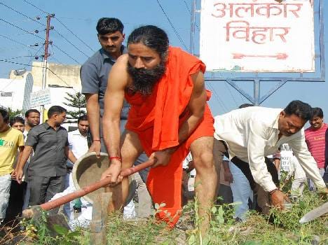 baba ramdev and clean india mission 