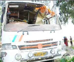 accident in patiala, 12 injured