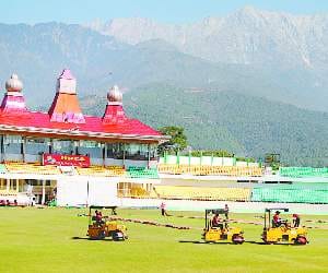 IND VS WI one day cricket match in dharamsala stadium.
