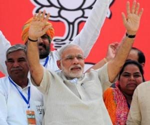 Modi says on election in delhi.