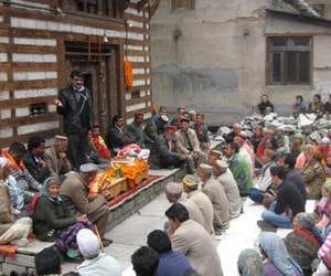 Dev Samaj In opposition to  project Nkthan kuulu himachal