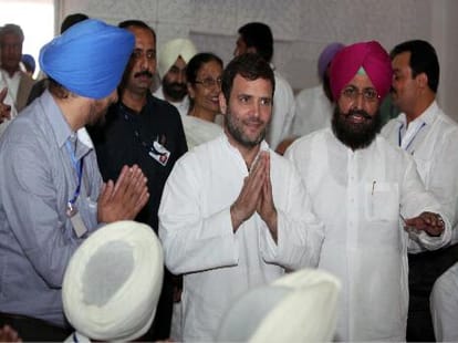 rahul gandhi at chandigarh: difficulties for punjab woman congress head