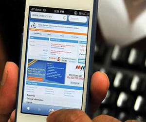 15 thousand train ticket book per minute from irctc