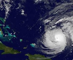 gonzalo cyclone in bermuda