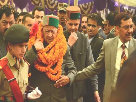 cm virbhadra sing annoucment ground at shimla 