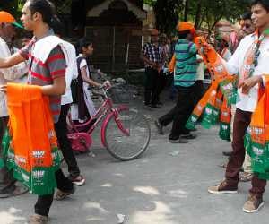 BJP asks SP about law and order.