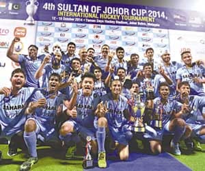 Indian retain Sultan Johar Bahru trophy
