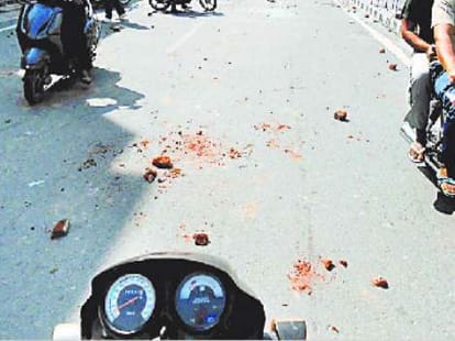 haryana election: violence between candidates Supporters 