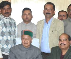 Himachal Pradesh State Co-operative Bank Board of Directors meeting with cm virbhadra singh.
