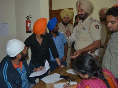 commotion at PU Zonal Youth and Heritage Festival