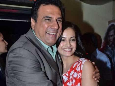 Boman Irani ditches Dia Mirza?  