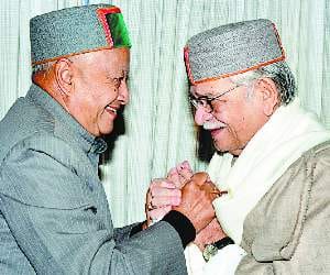 Film director Gulzar in shimla.