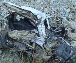 two youths killed in car falls into ditch