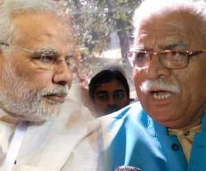 haryana chief minister manohar lal khattar oath ceramony