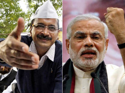 Modi-Kejariwal fighting each other on top 100 race 