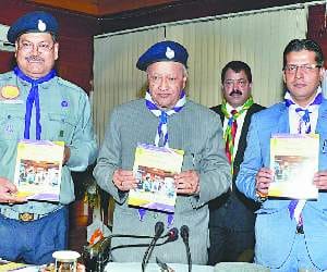 Cm virbhadra singh attended scout and guide function.