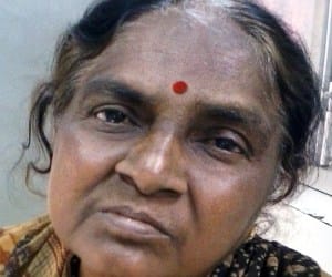 family member left the tamil woman in rishikesh.