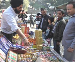 diwali celebration in shimla.