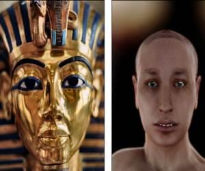 'virtual autopsy' also revealed that the king tutan's parents were brother and sister