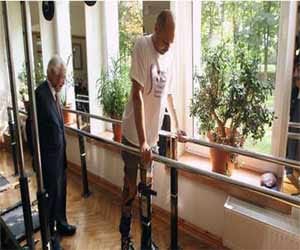 paralysed man walks again