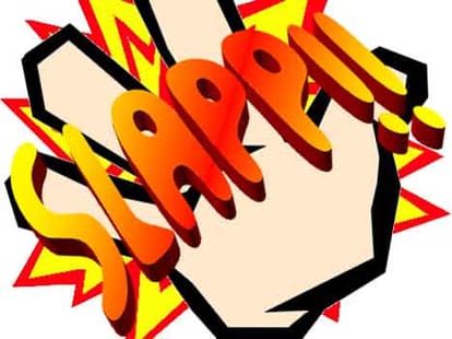 woman slaps her head for rejecting leave
