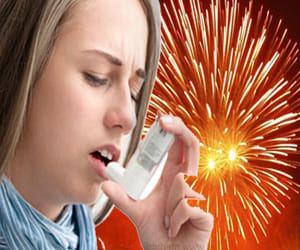 Ashtma patient should be careful on diwali. 