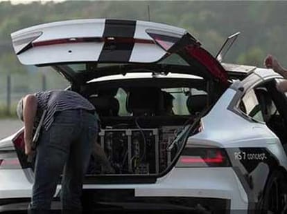 a car without driver