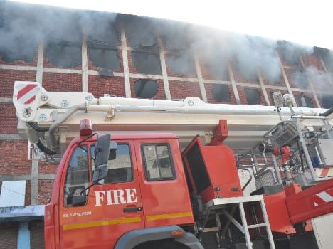 fire in cold storage narwal mandi 