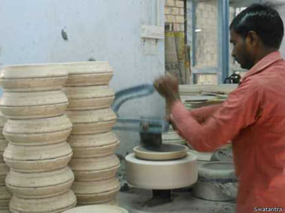 special report on pottery production in khurja.