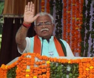 Haryana Chief Minister Manohar Lal Khattar Oath Ceremony
