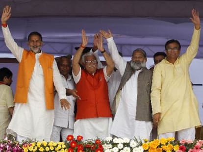 action of Khattar government like Modi