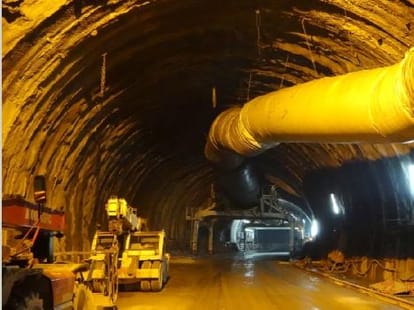 india made tunnal project at tibbat border.