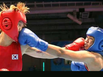 to support boxer sarita devi is right?