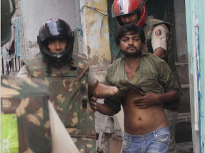 AAP and congress alleges bjp for trilokpuri violence.