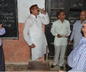 mahboob ali suspended an officer in barabanki.
