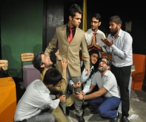 Office play in jammu  theater