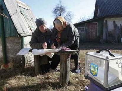britain supporting group wins the election in ukraine