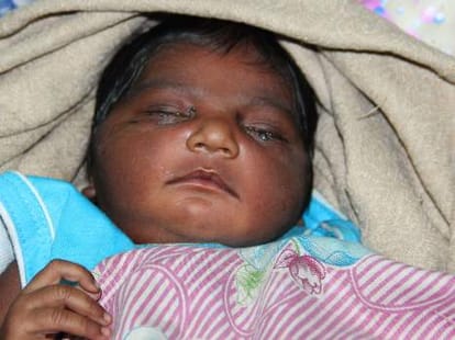 Newly Born Little Girl Thrown in Garbage by Mother