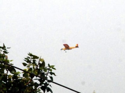 student leader use cam copter in election at haldwani.